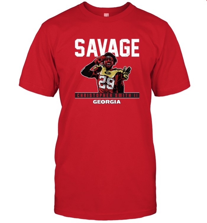 Georgia Football Christopher Smith II Savage Shirt
