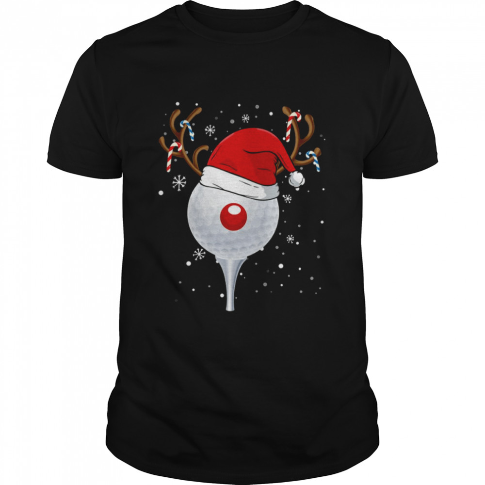 Golf Design Xmas Christmas shirt