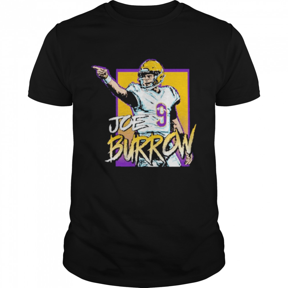 Joe Burrow Comic Book Tri-Blend shirt