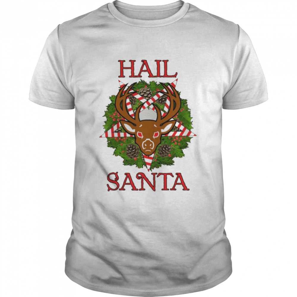 Mad Reindeer Design Santa Christmas shirt