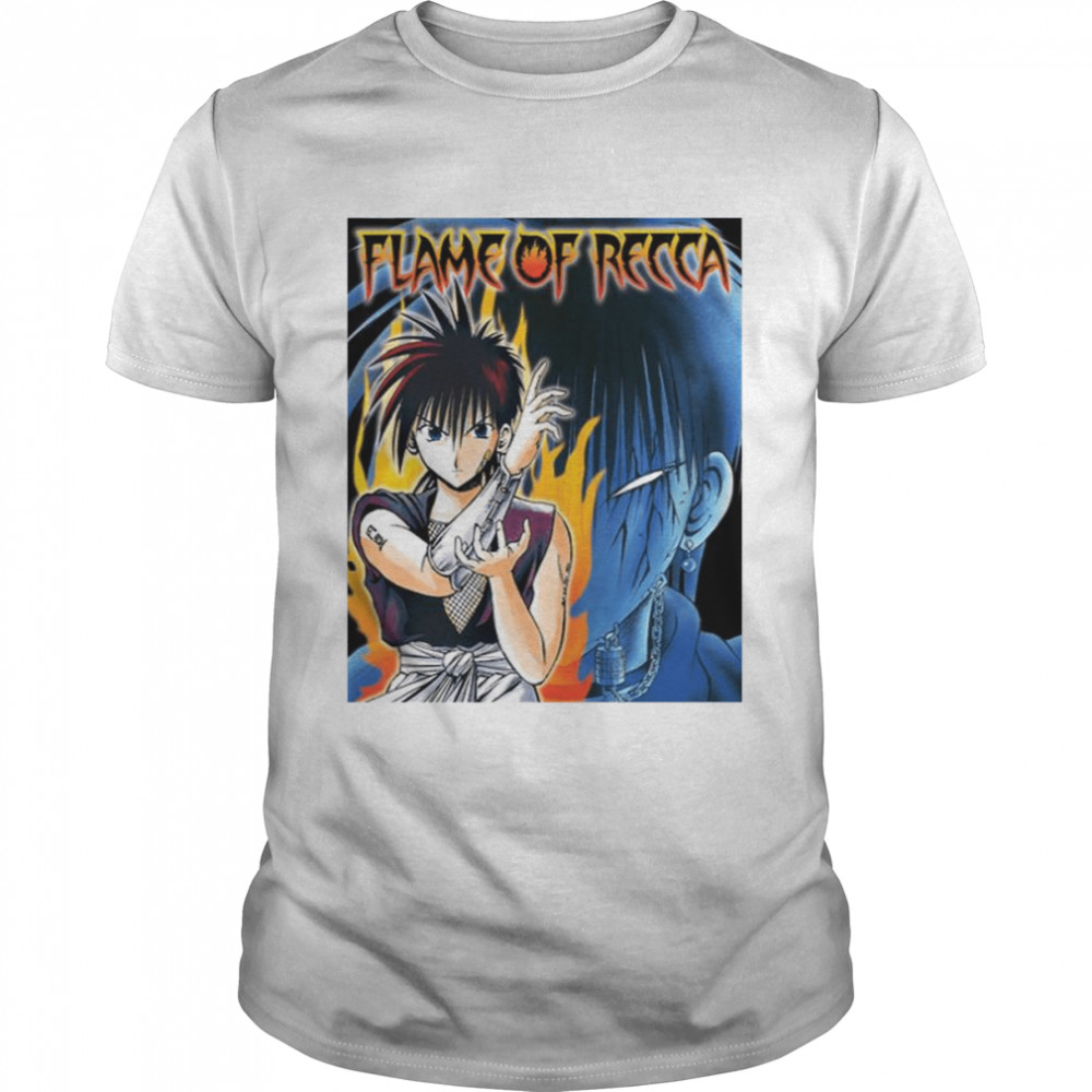 Main Characters Of Flame Of Recca shirt