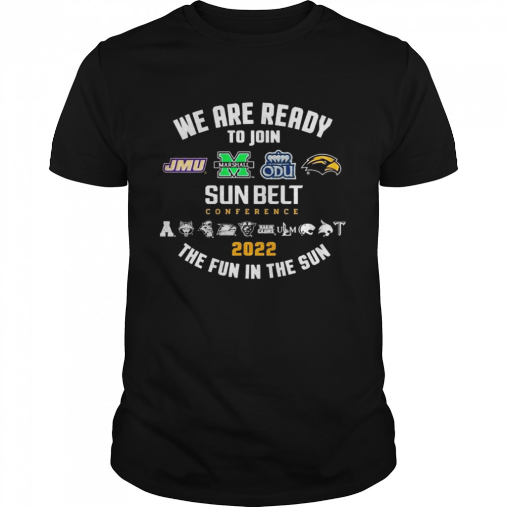 Marshall University Sun Belt Football Conference 2022 Fun in the Sun T- Classic Men's T-shirt