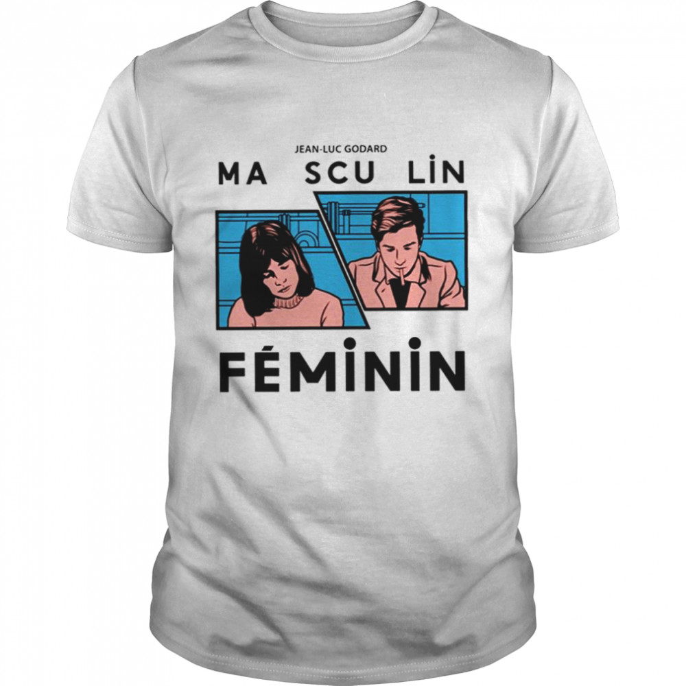 Masculin Féminin Jean Luc Godard shirt