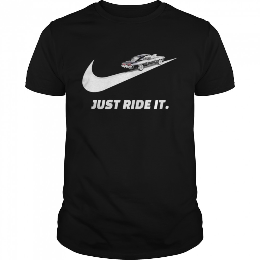 Nike Logo Car Just Ride It shirt