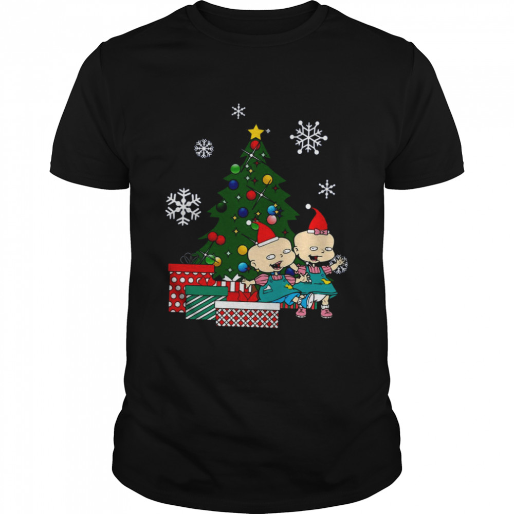 Proud Phil And Lil Around The Christmas Treel Chuckie Finster Rugrats shirt