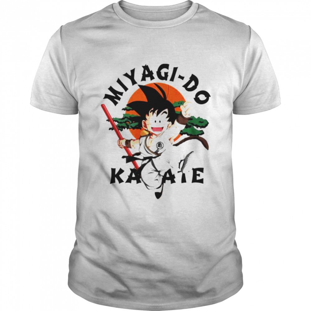 Son Goku miyagi-do karate shirt