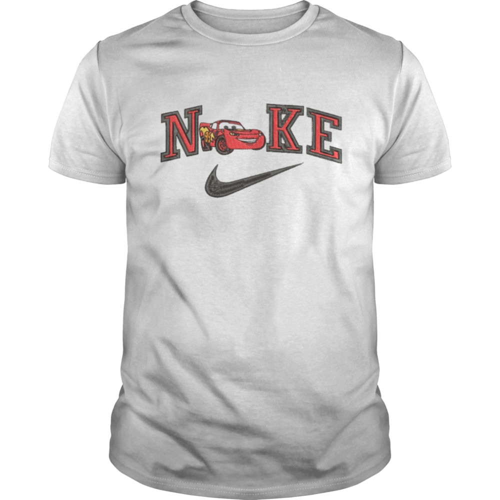 Swoosh Car Embroidered Vintage Cars Nike T- Classic Men's T-shirt
