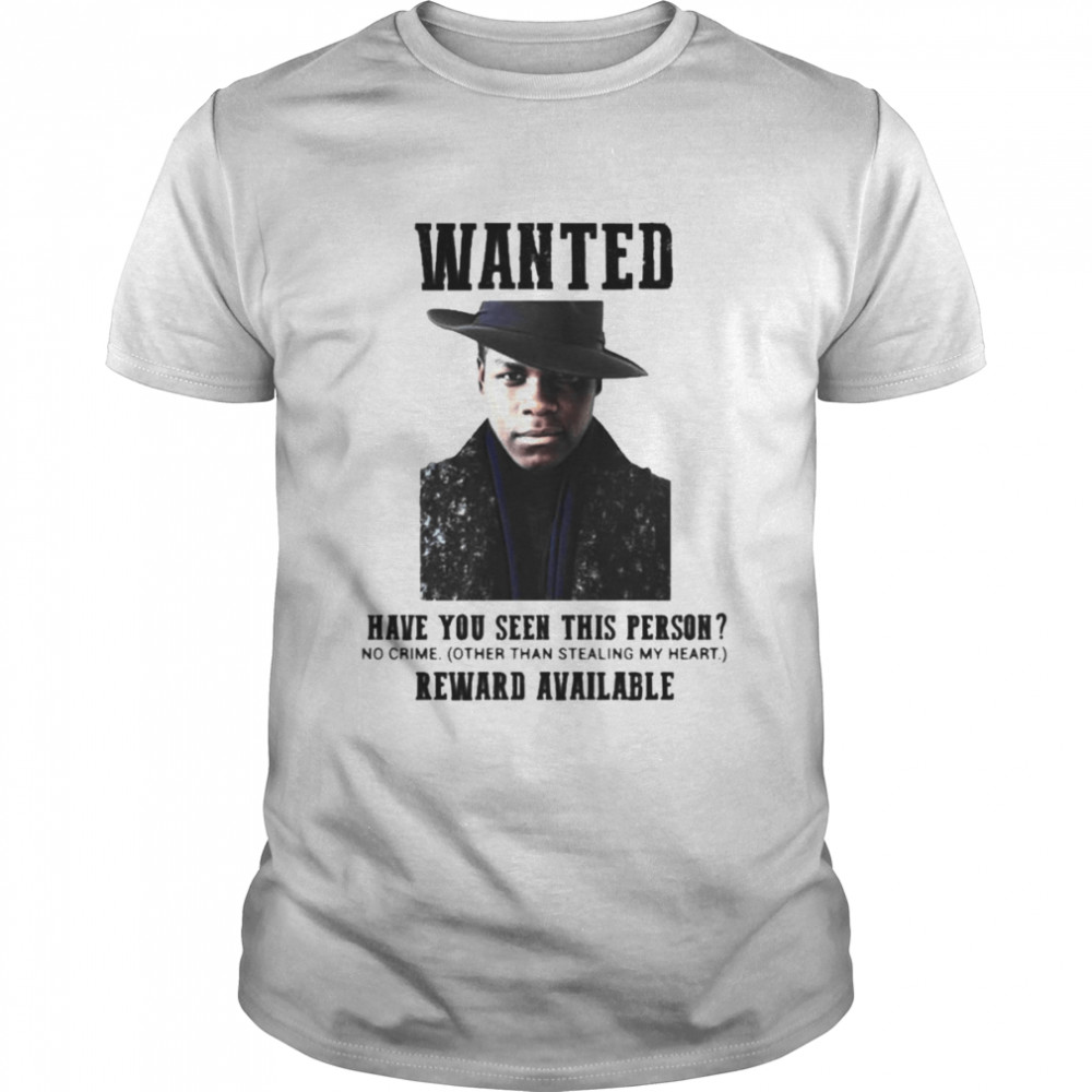 Wanted Have You Seen This Person John Boyega Shirt