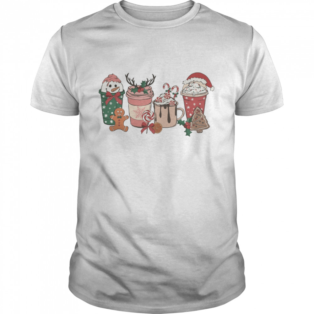 Weihnachten Drinks Boho Kleidung shirt Classic Men's T-shirt