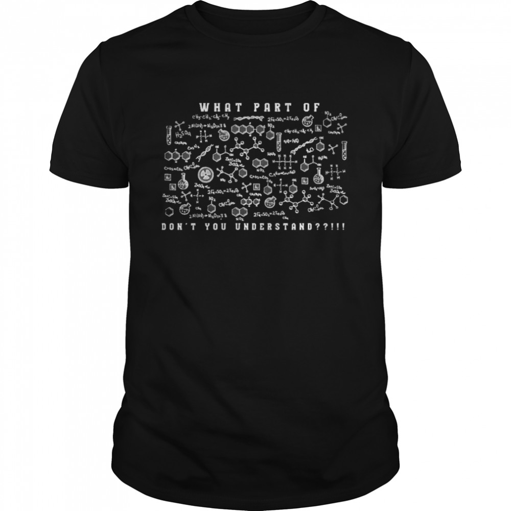 What Part Of This Don’t You Understand Funny Math Teacher shirt