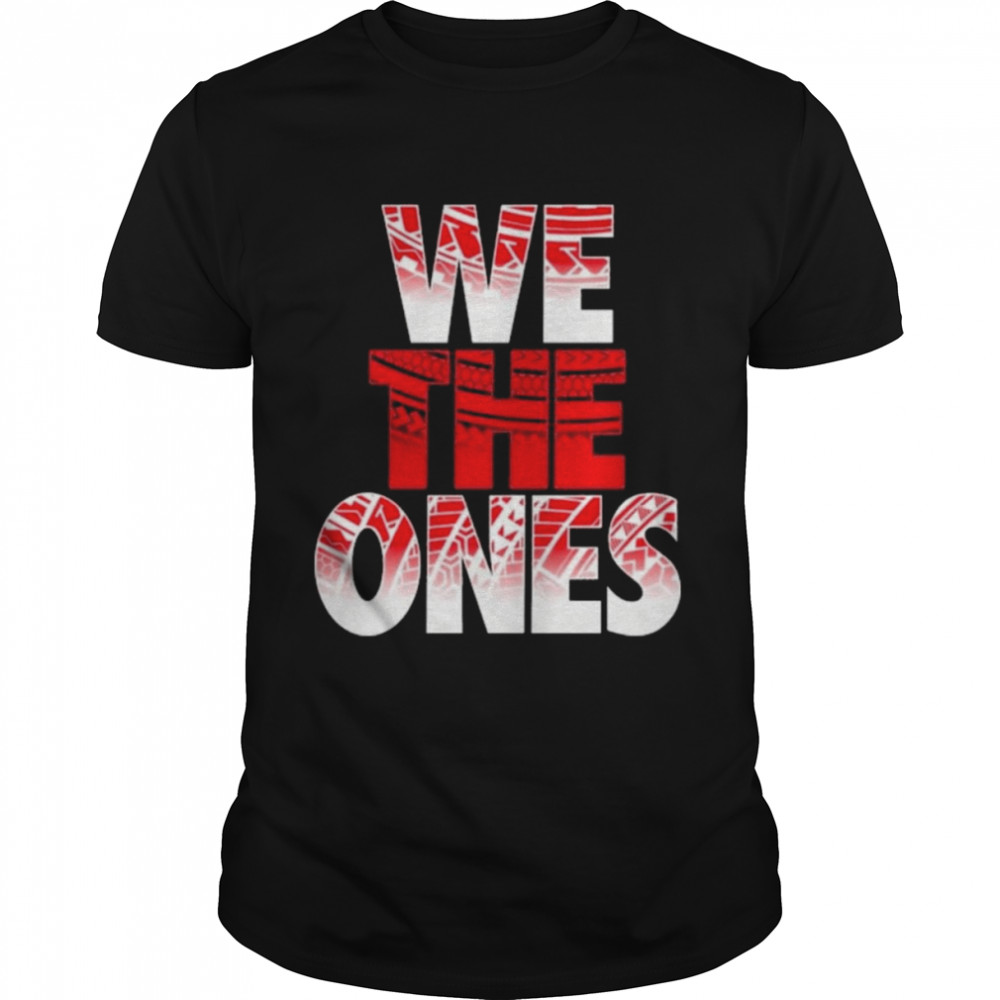 2022 Black The Usos We The Ones Tribal shirt