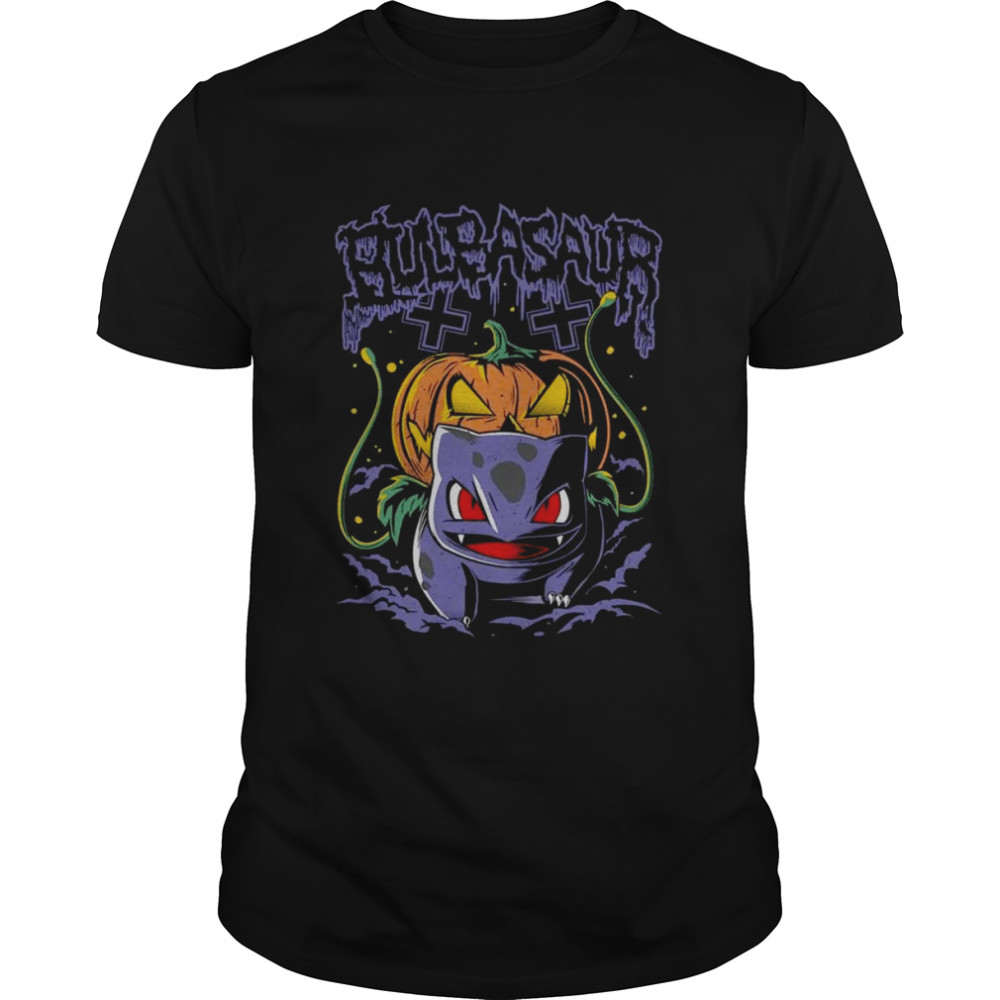 Bulbasaur Halloween Retro Gaming shirt