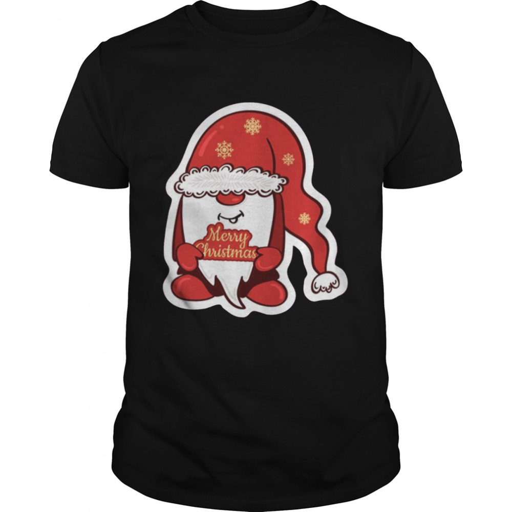 Chibi Gnome Merry Christmas shirt