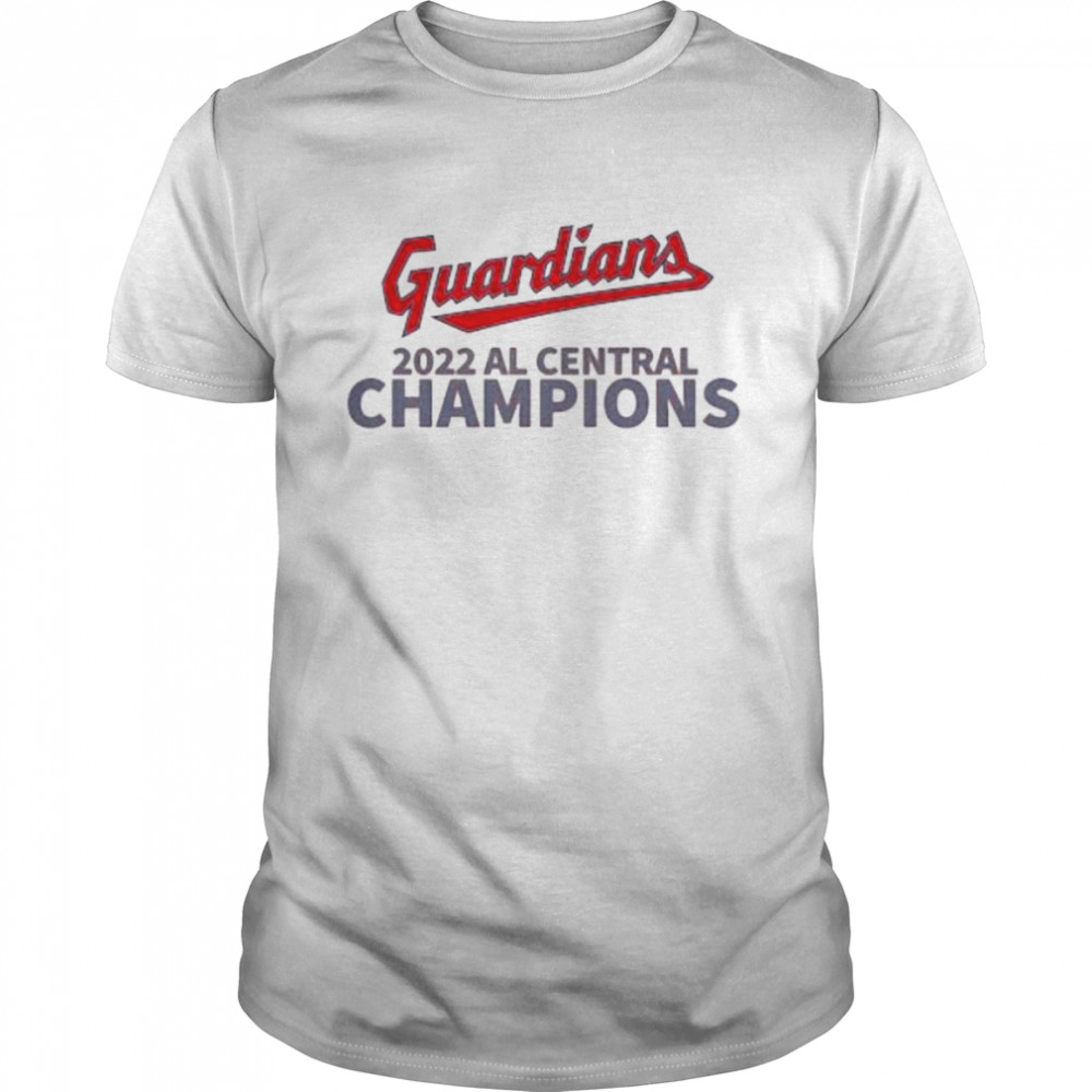 Cleveland guardians 2022 al central champions shirt