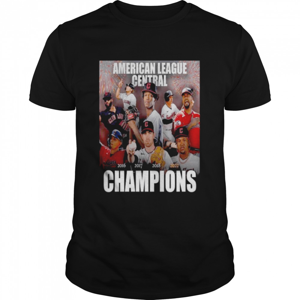 Cleveland Guardians Are 2022 American League Central Champions Gifts T-Shirt