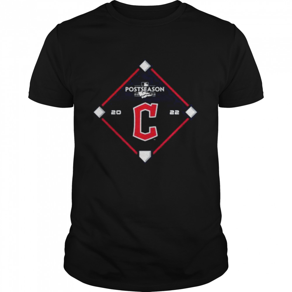 Cleveland guardians black 2022 postseason shirt