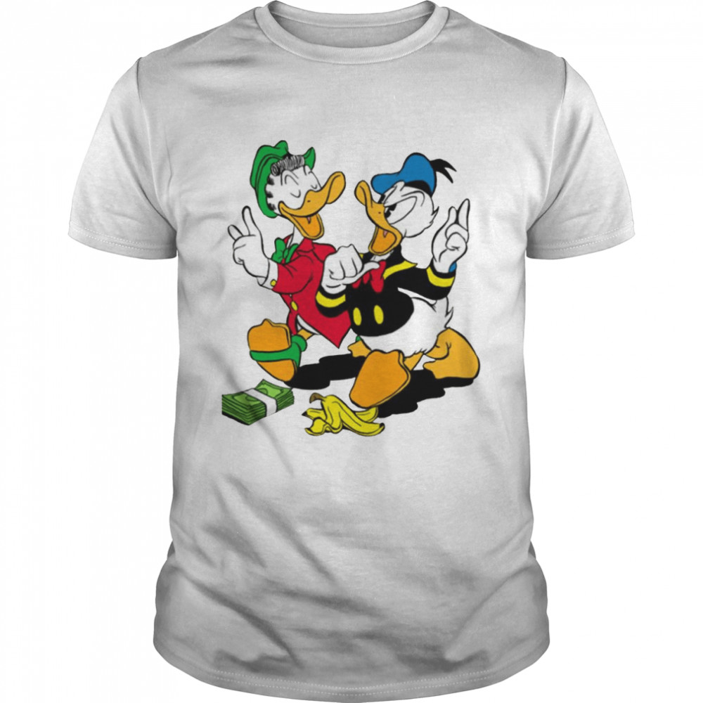 Donald Duck Family Donald Duck Illustration shirt