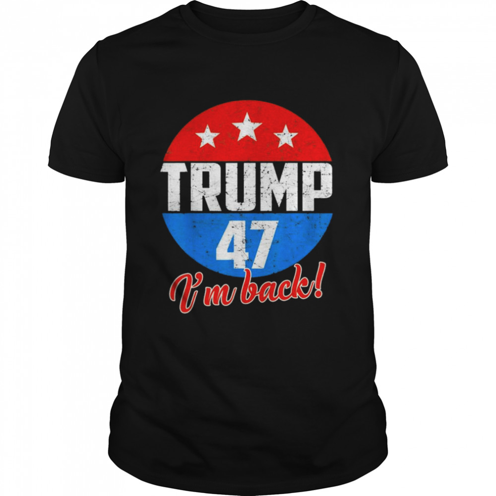 Donald Trump 47 President 2024 Election Vote Republican T- Classic Men's T-shirt