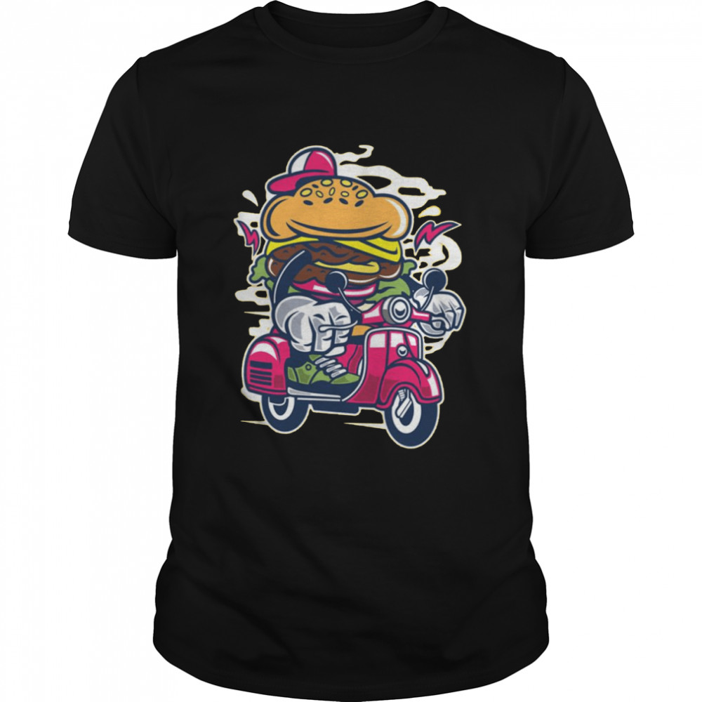 Fast Food Riding Dirty Hamburger Lovers shirt