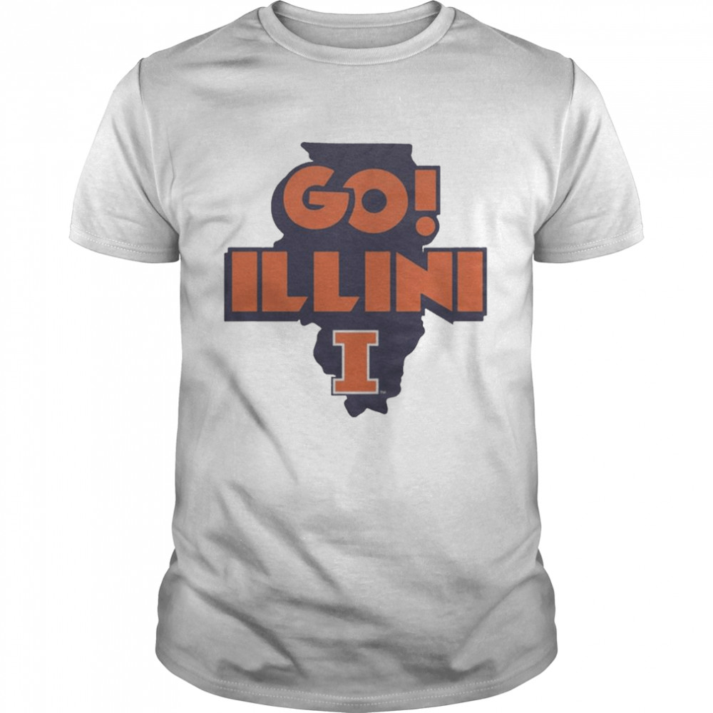 Go Illini Illinois Basketball shirt