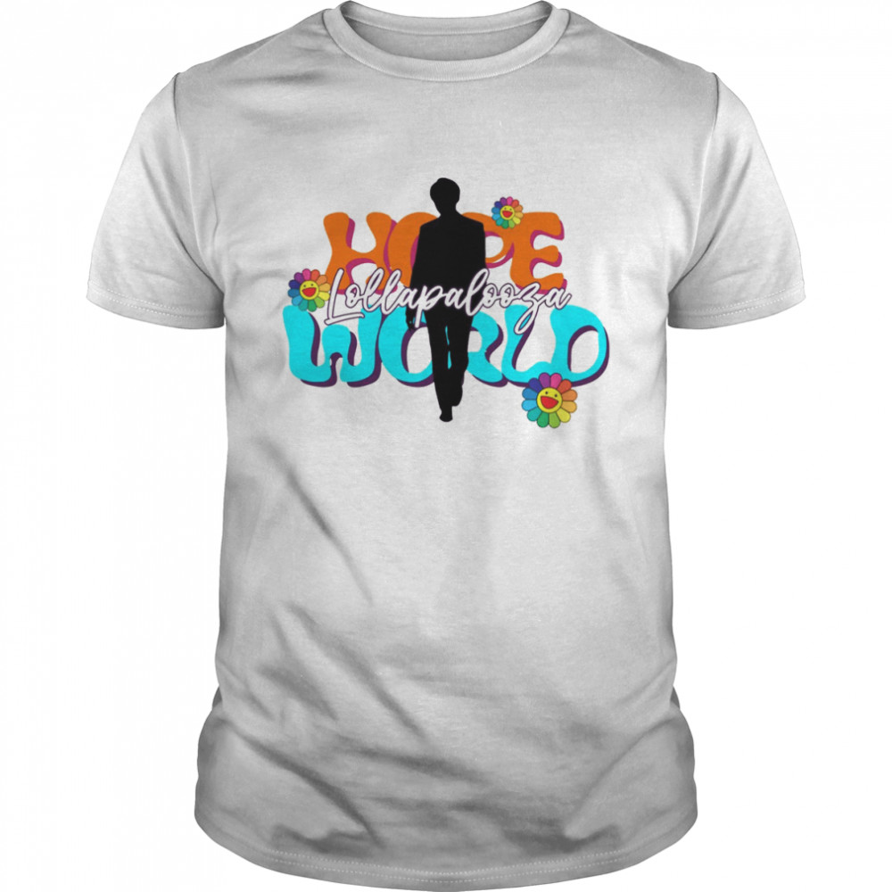 Hope Lollapalooza World Jhope shirt