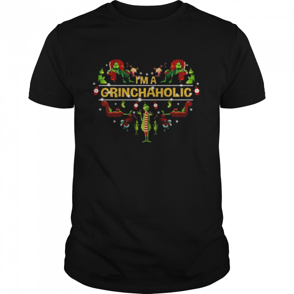 I’m A Grinchaholic Christmas shirt
