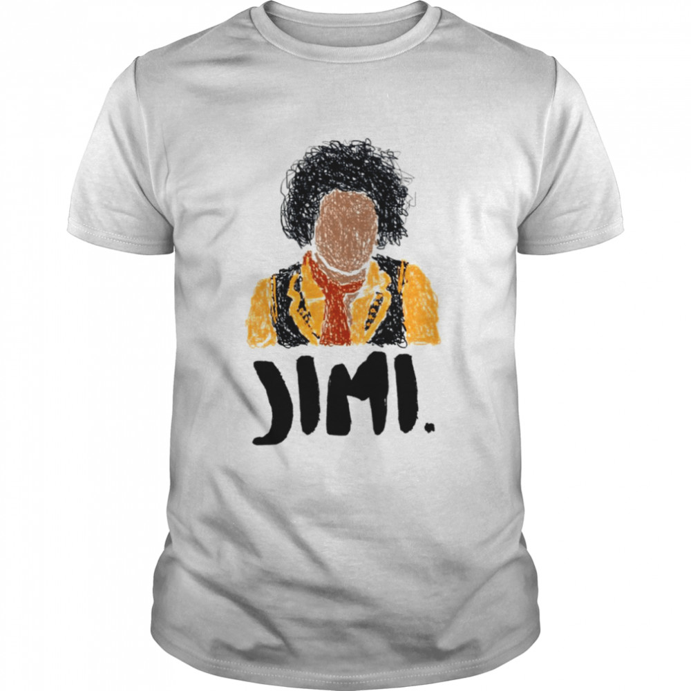 Jimi Scribble Cool Design Jimi Hendrix shirt