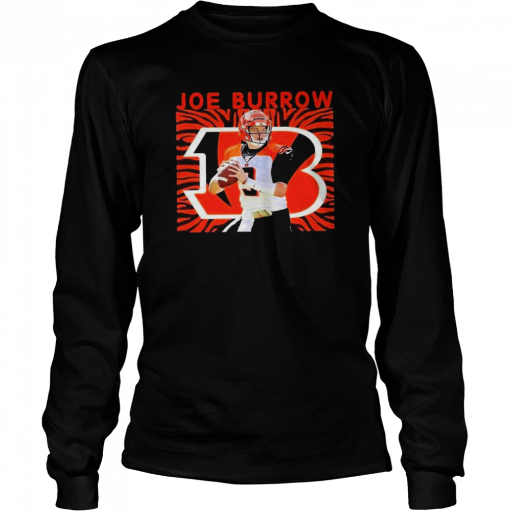 Joe Burrow Cincinnati Bengals football shirt Long Sleeved T-shirt