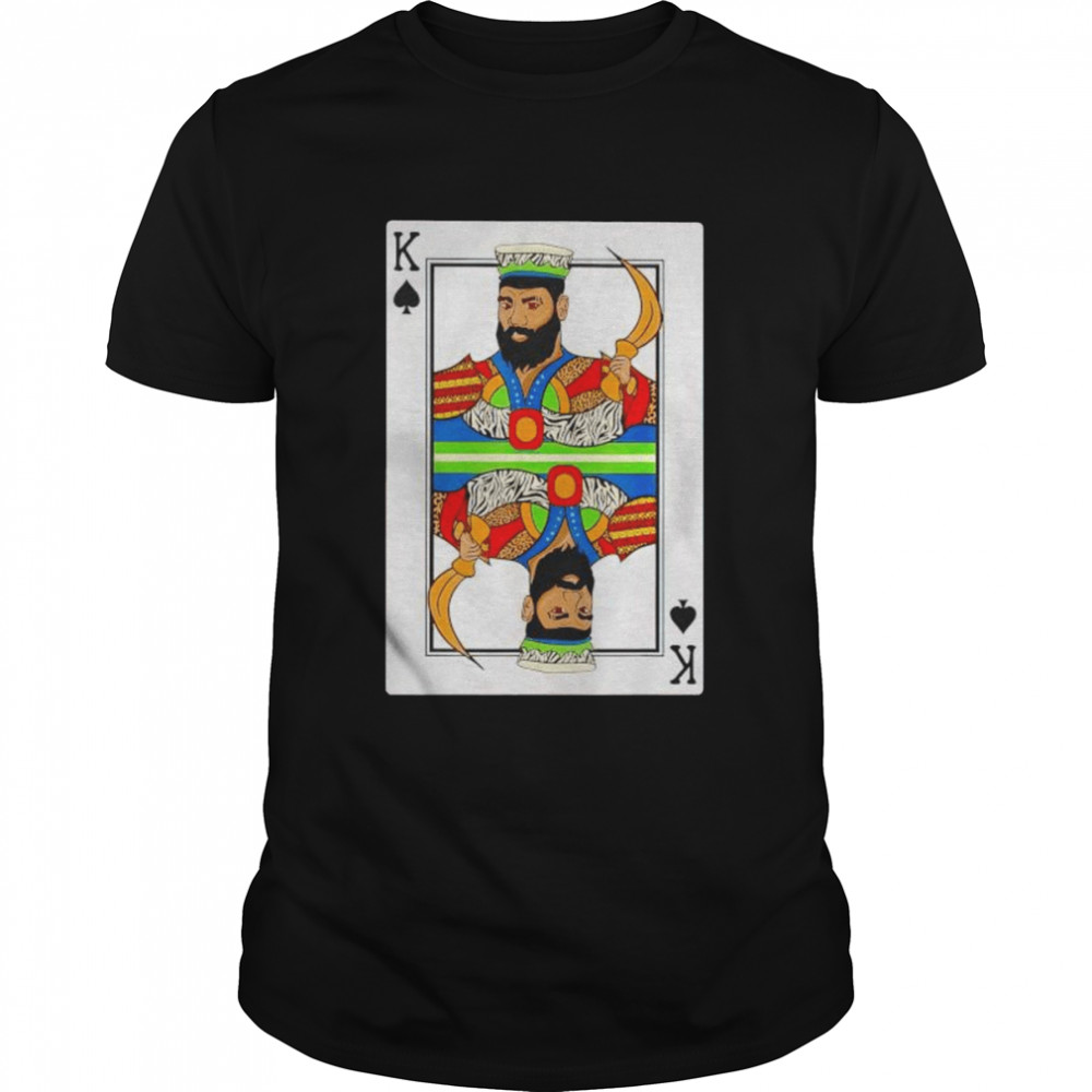 King Spades African American Card Halloween shirt