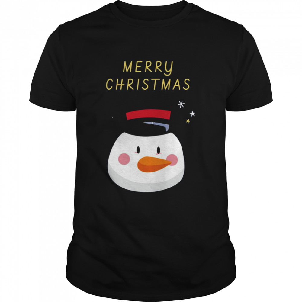 Lovely Snowman Wish You A Merry Christmas shirt