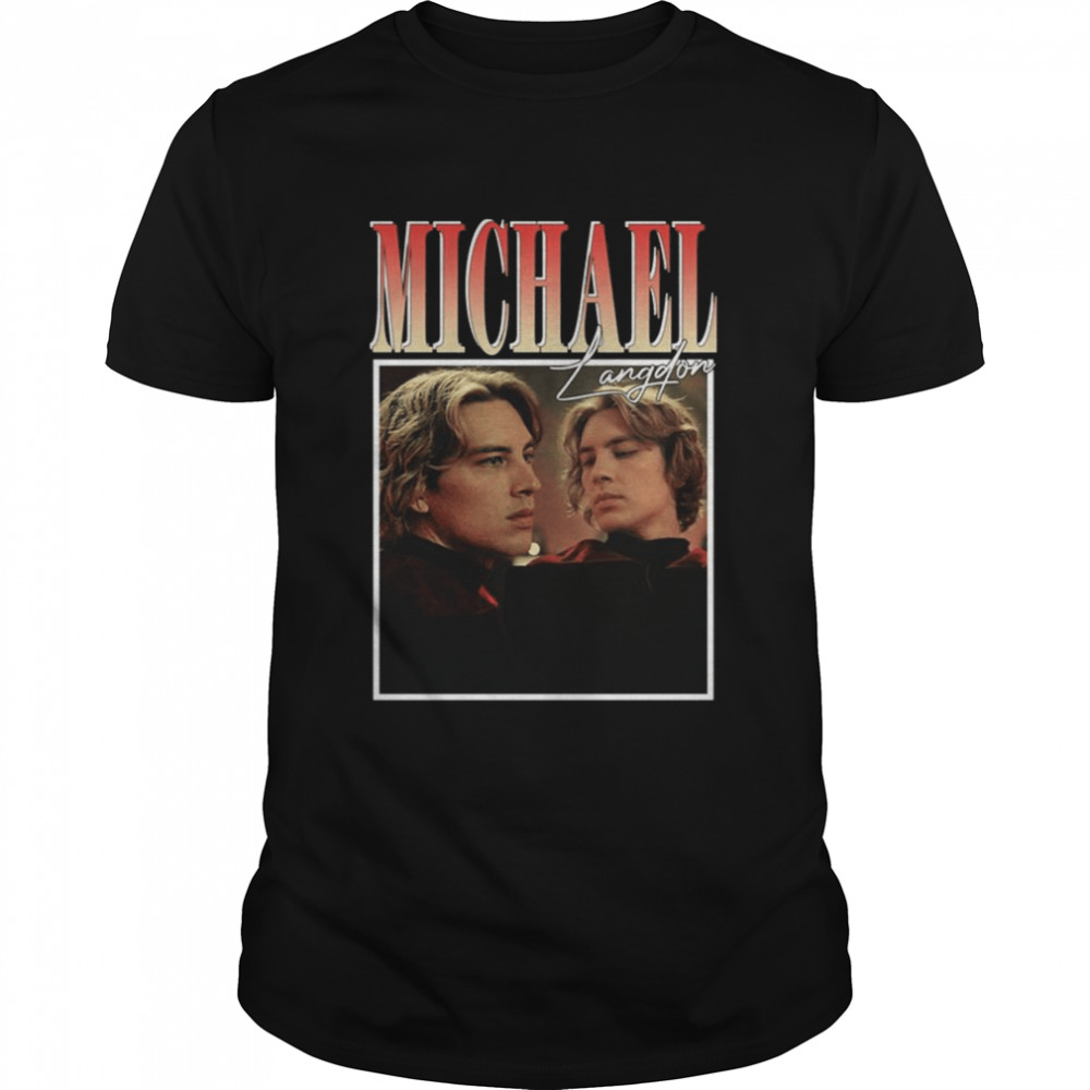 Michael Langdon Retro Portrait shirt