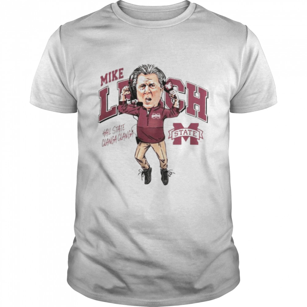mike Leach hail state clanga clanga shirt