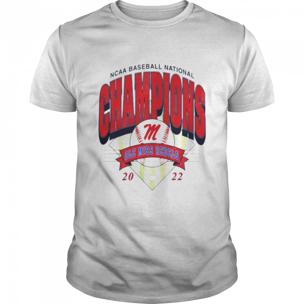 Ole Miss Rebels National Champions Ballpark shirt Classic Men's T-shirt