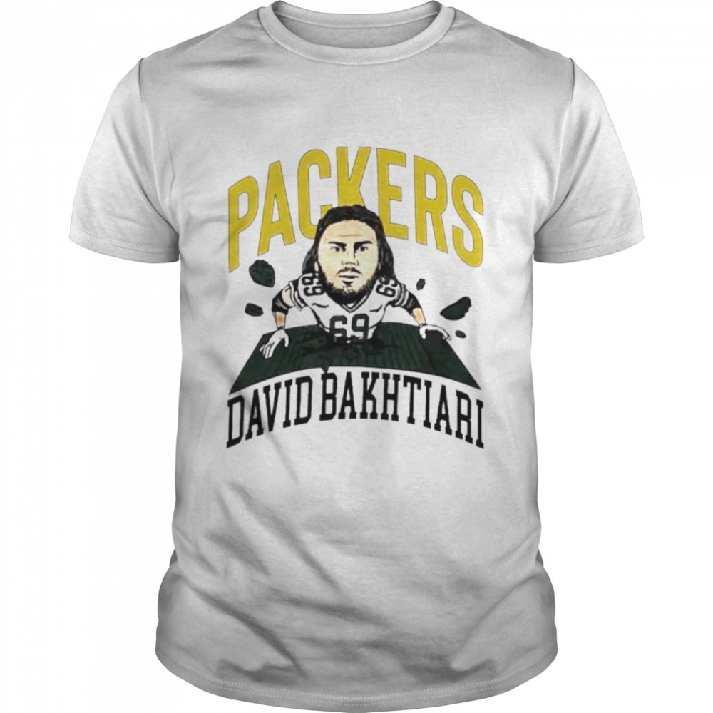 Packers 69 David Bakhtiari breakthrough shirt