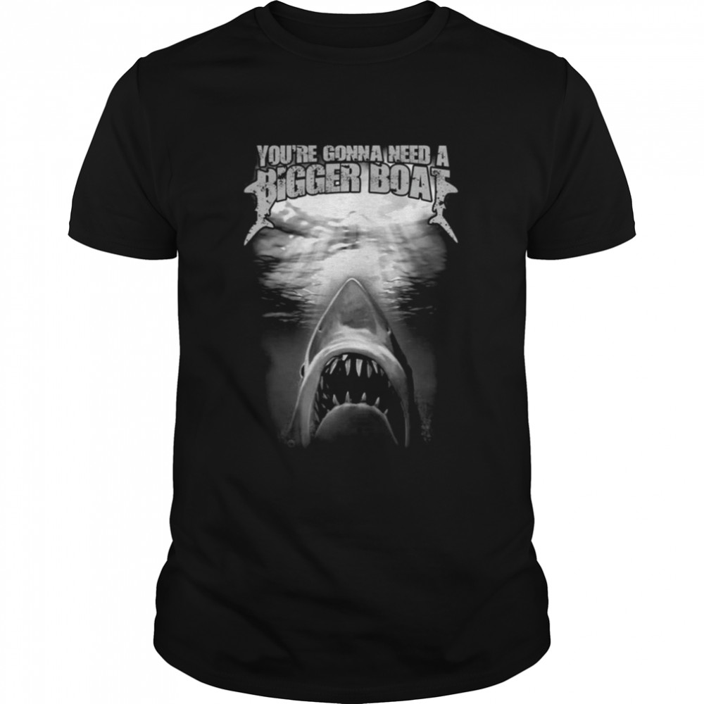Quint Amity Island You’re Gonna Need A Bigger Boat Jaws Movie shirt