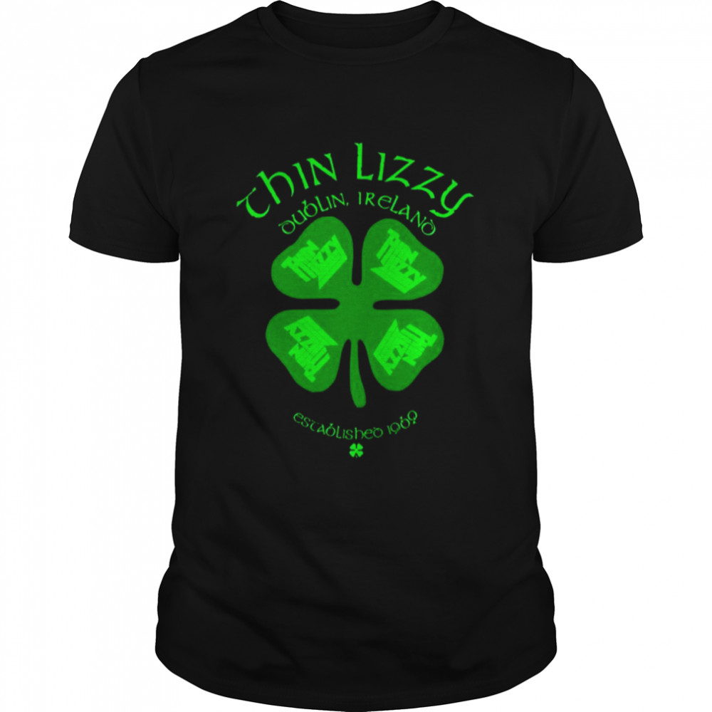 The Lucky Clover Thin Lizzy shirt