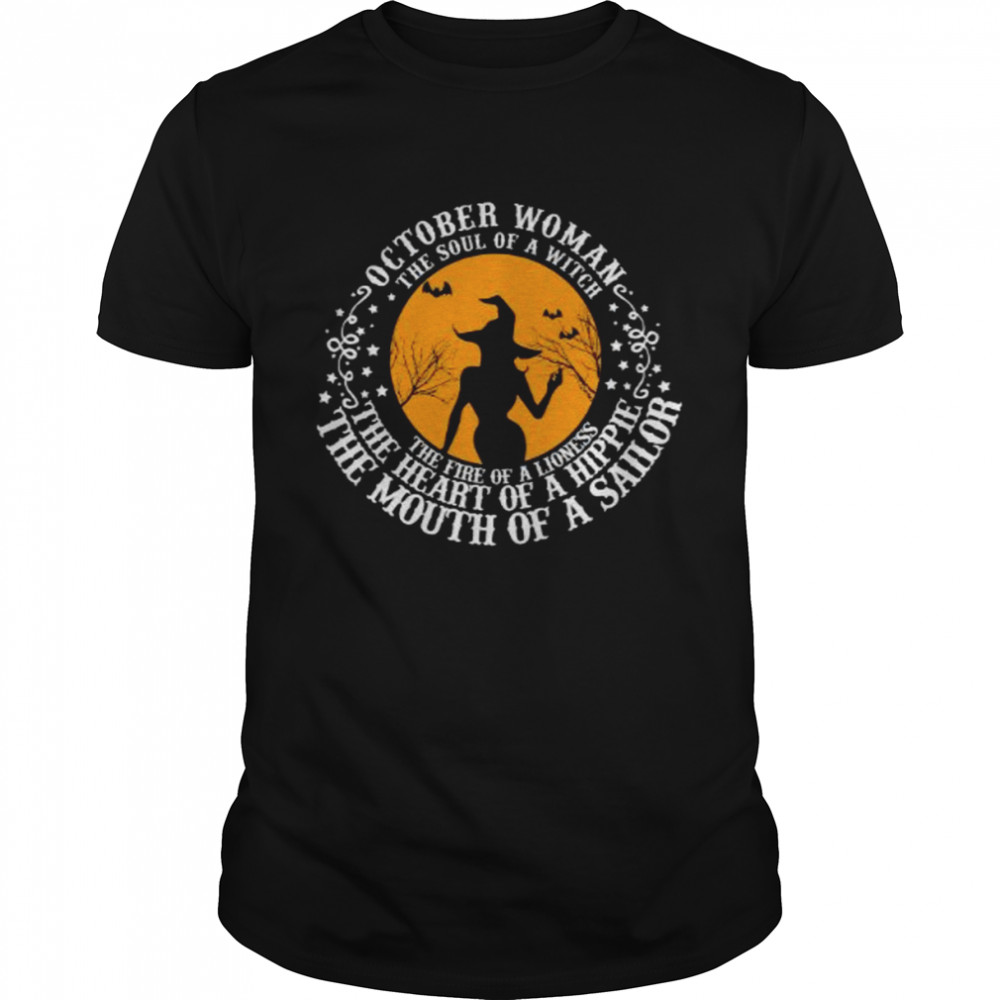 The Soul of A Witch Halloween Shirt