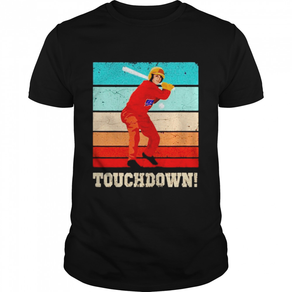 Touchdown swing baseball shirt