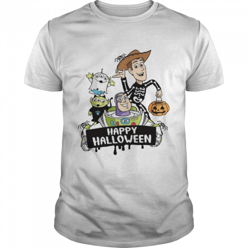Vintage Toy Story Characters Halloween Shirt
