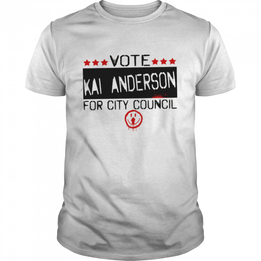 Vote Kai Anderson For City Council Kai Anderson shirt Classic Men's T-shirt