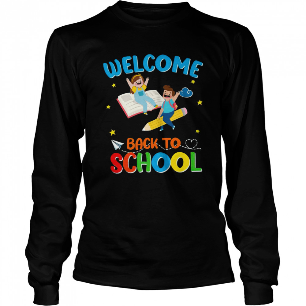 Back To School T- Long Sleeved T-shirt