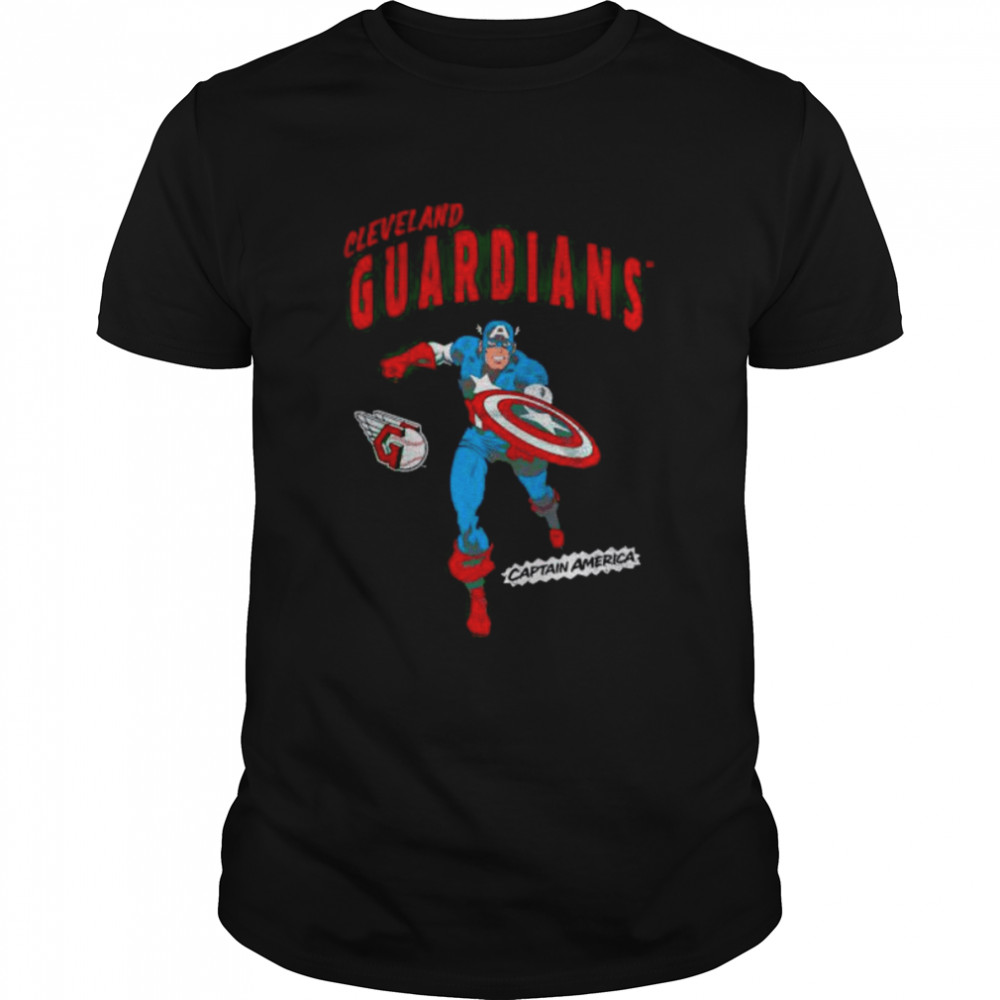 cleveland Guardians Captain America shirt