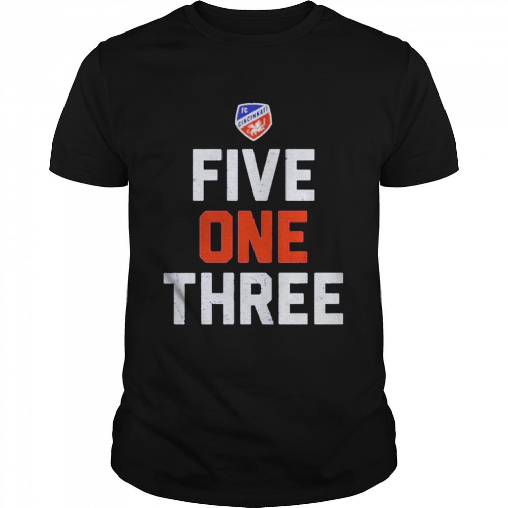 FC Cincinnati five one three shirt