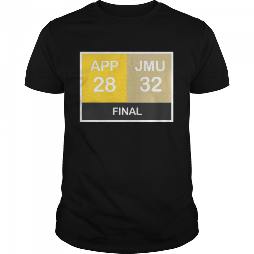 JMU Comeback APP 28 JMU 32 Final shirt