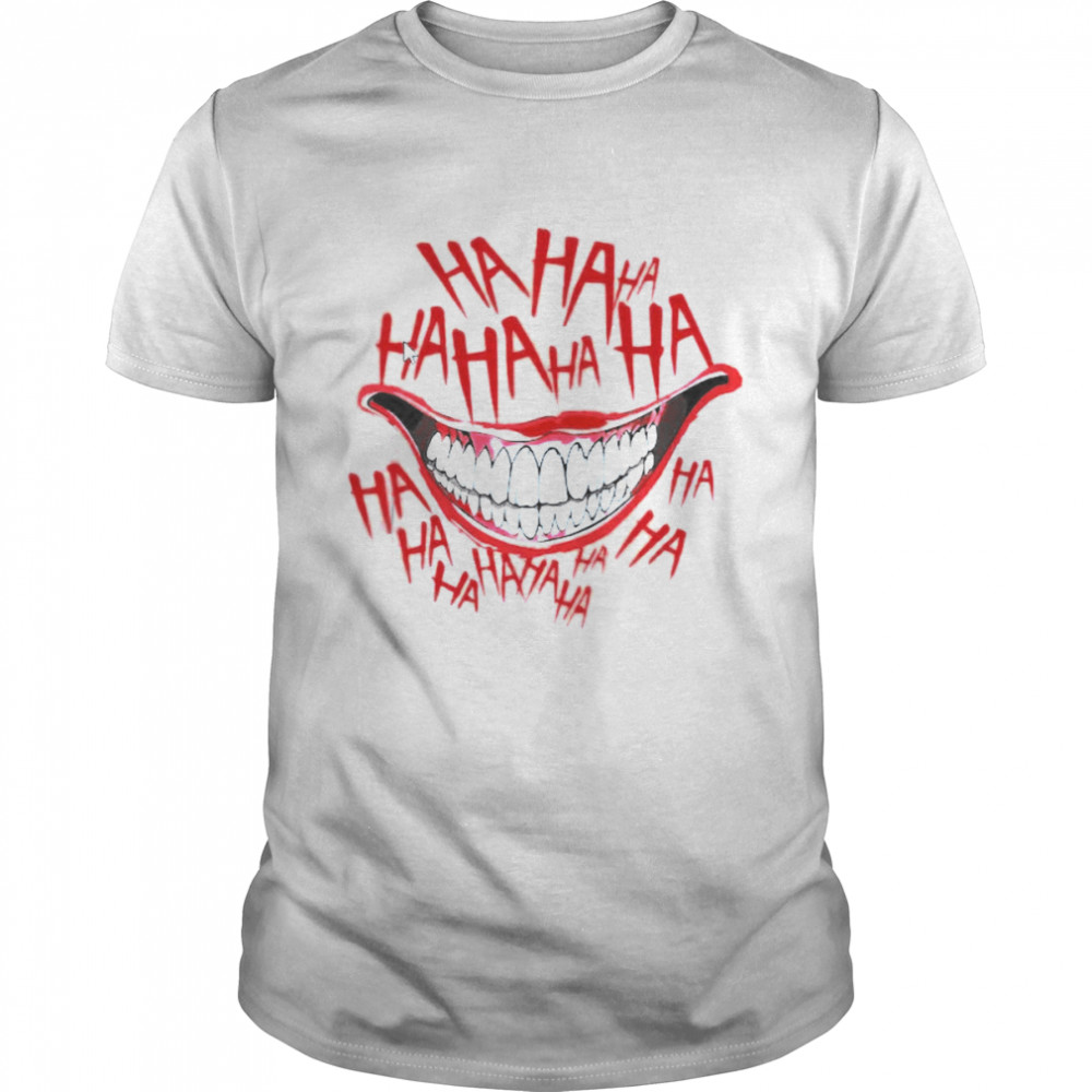 Joker Harley Quinn Ha Ha Ha Halloween shirt