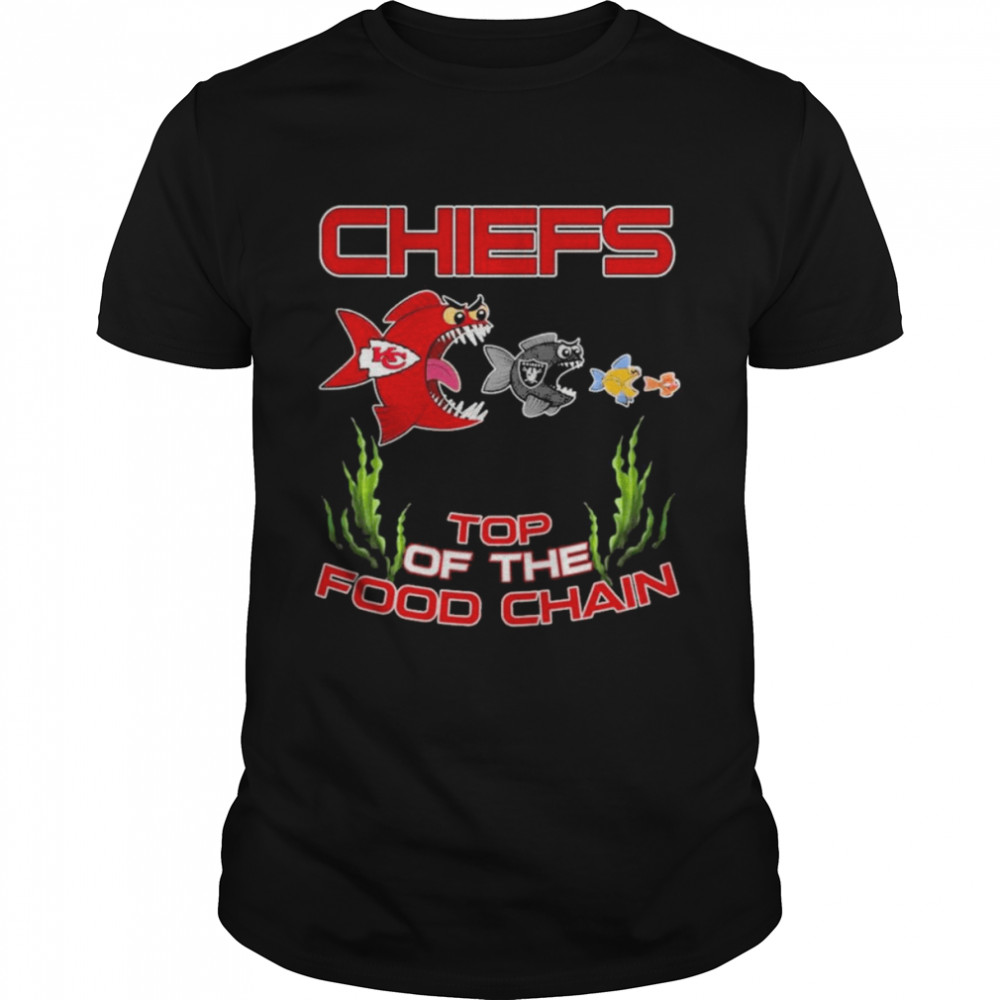 Kansas City Chiefs top of the Food Chain shirt