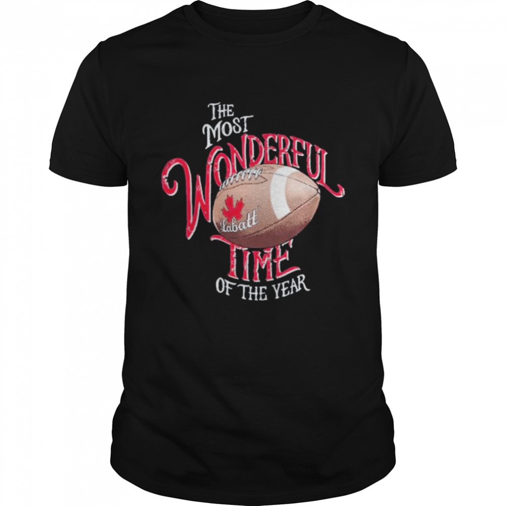 Labatt The most wonderful time of the year shirt