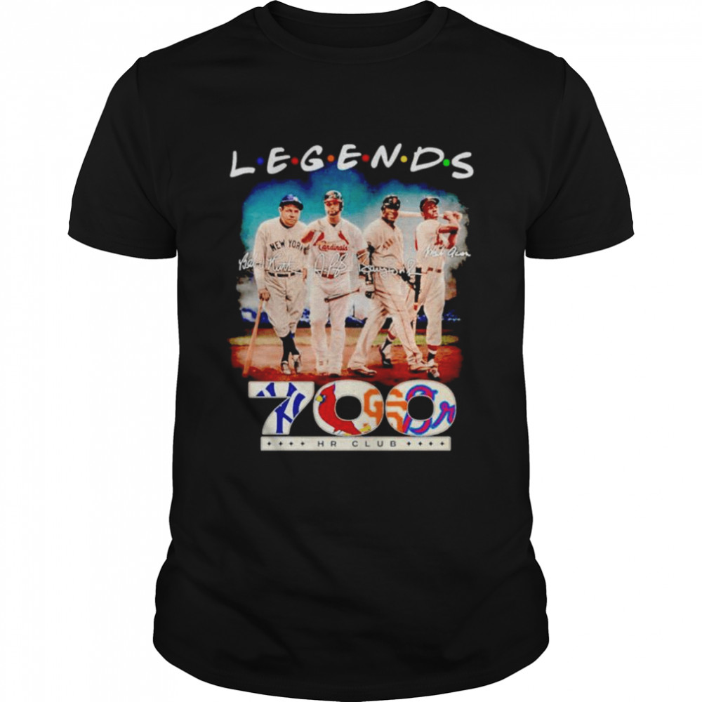 Legends 700 HR club signatures shirt