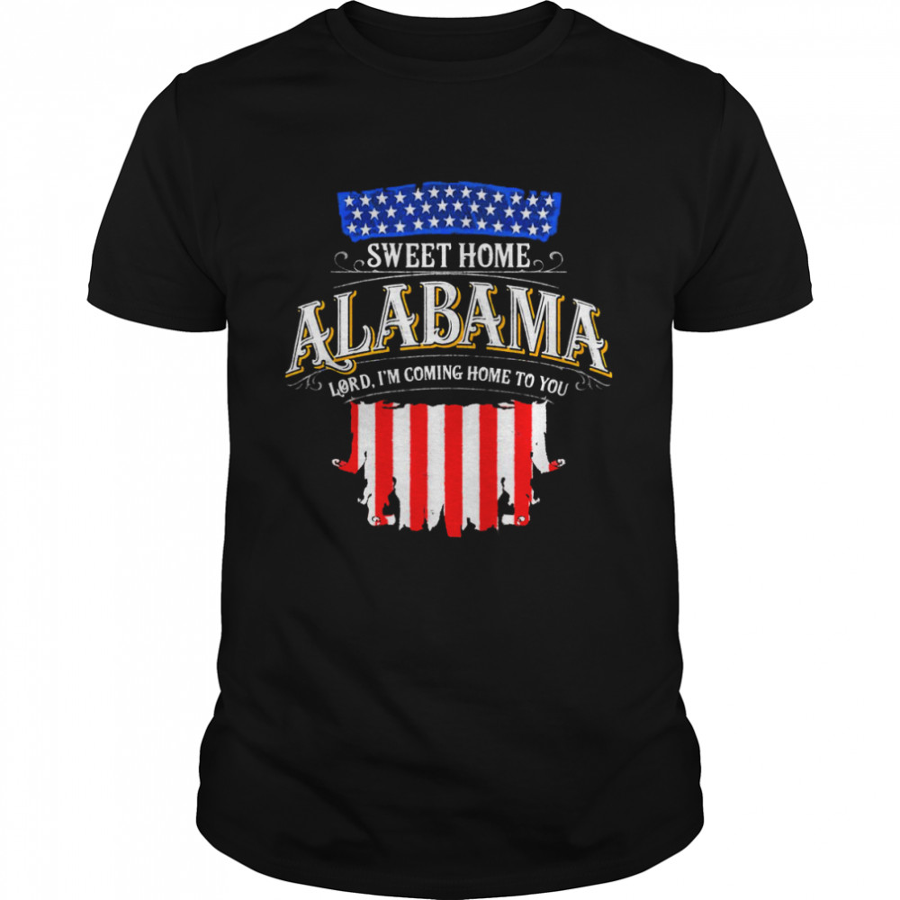 Lyricverse Sweet Home Alabama Lord I’m Coming Home To You shirt