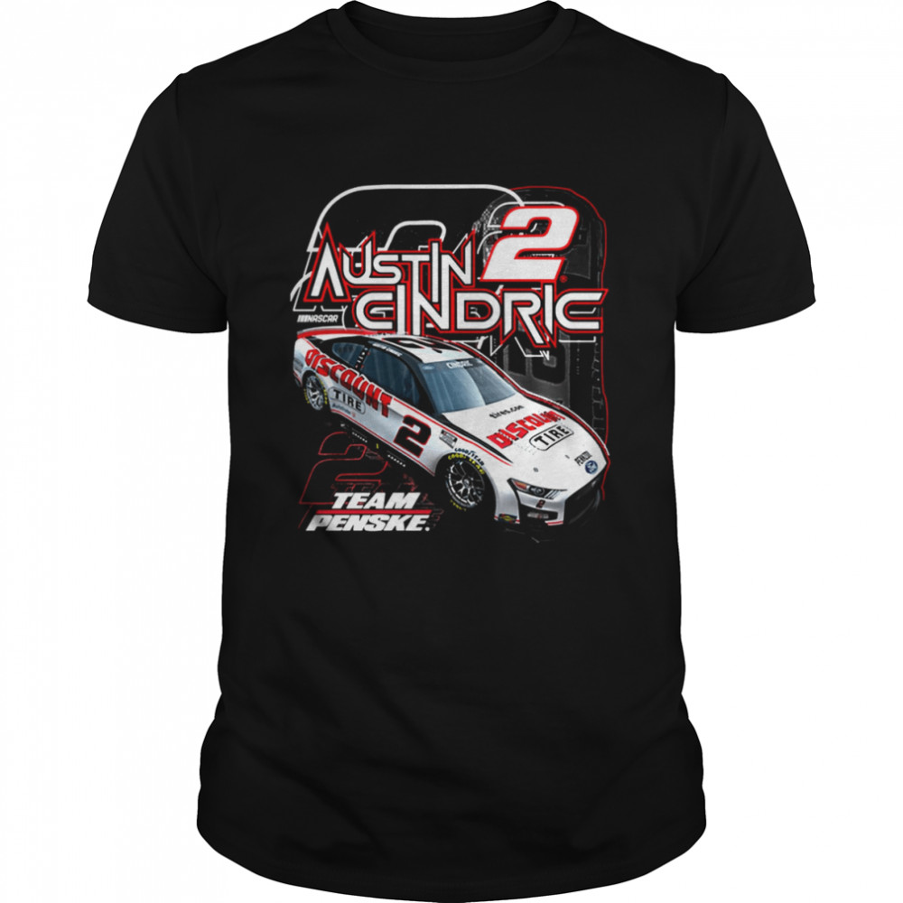 No 2 Austin Cindric Team Penske Car shirt